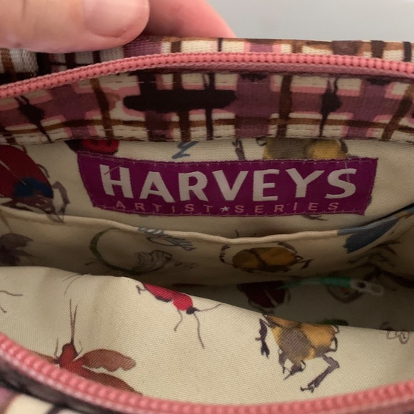 Harveys Purple Pink Seat Belt Bag Purse - Picture 2 of 2